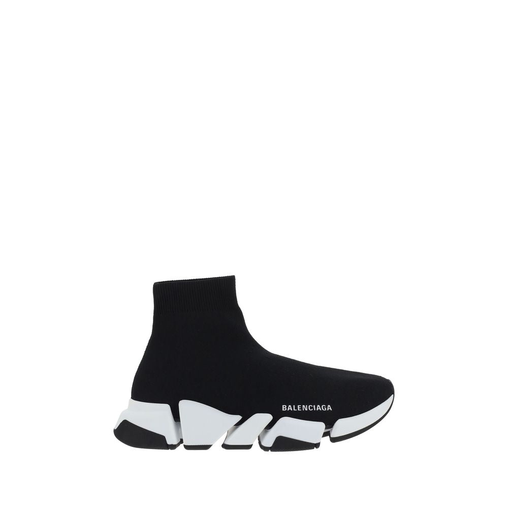 Balenciaga Black Polyester Athletic Sneakers - Luxe Nova