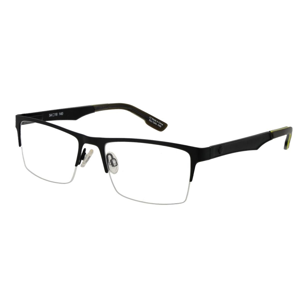 Spy Black Plastic Glasses (Frames) - Luxe Nova