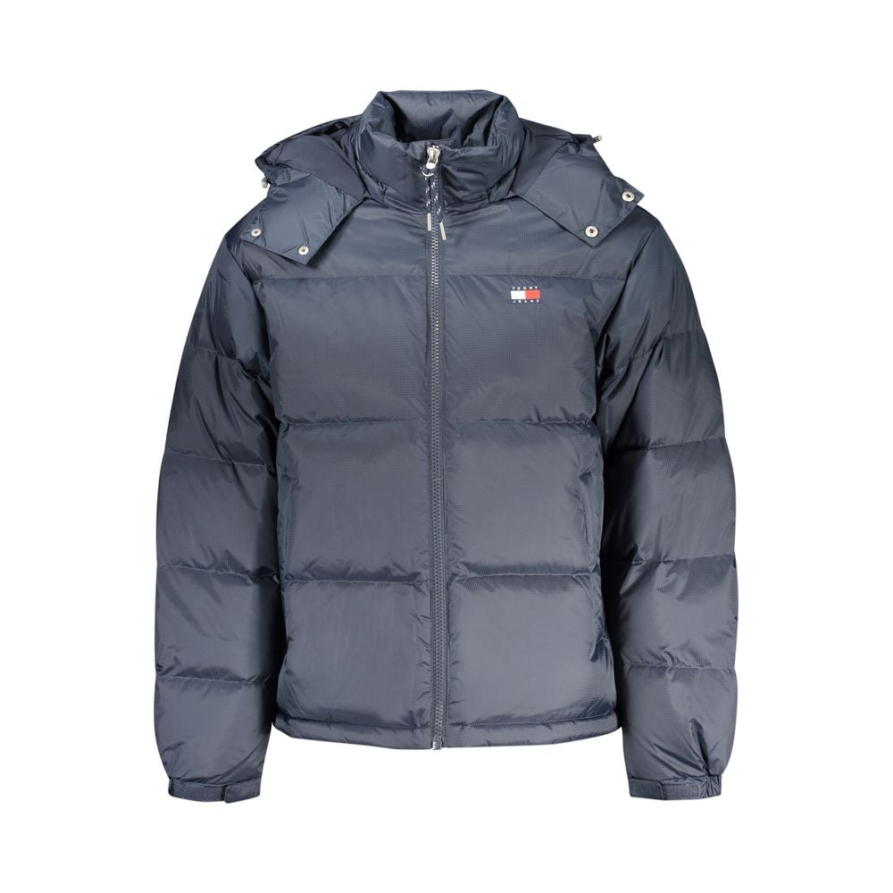 Tommy Hilfiger Blue Polyester Men's Jacket - Luxe Nova