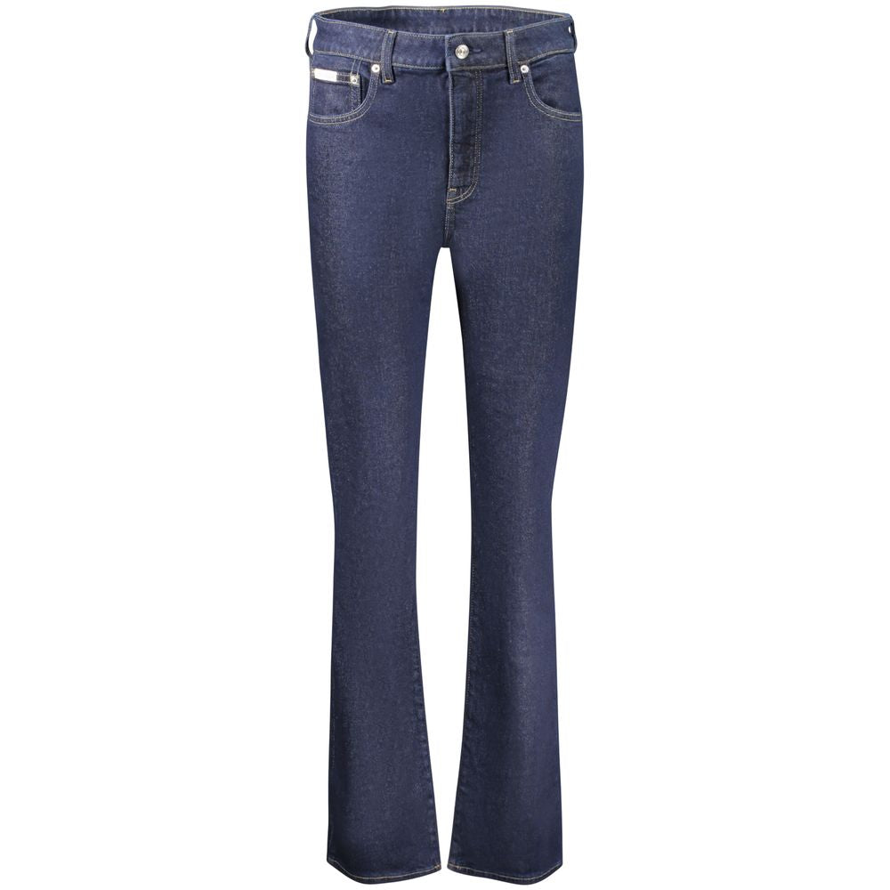 Calvin Klein Blu Cotton Women Jeans - Luxe Nova