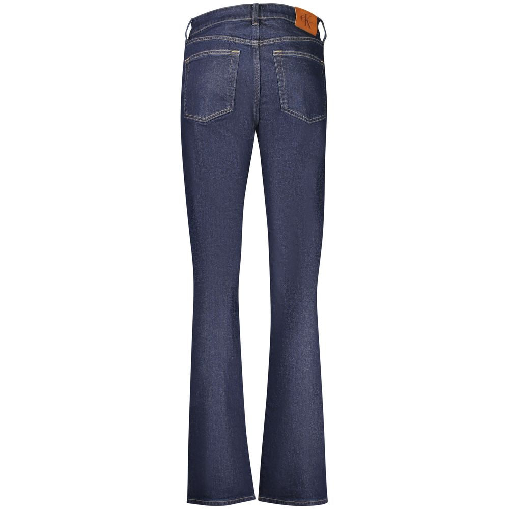 Calvin Klein Blu Cotton Women Jeans - Luxe Nova