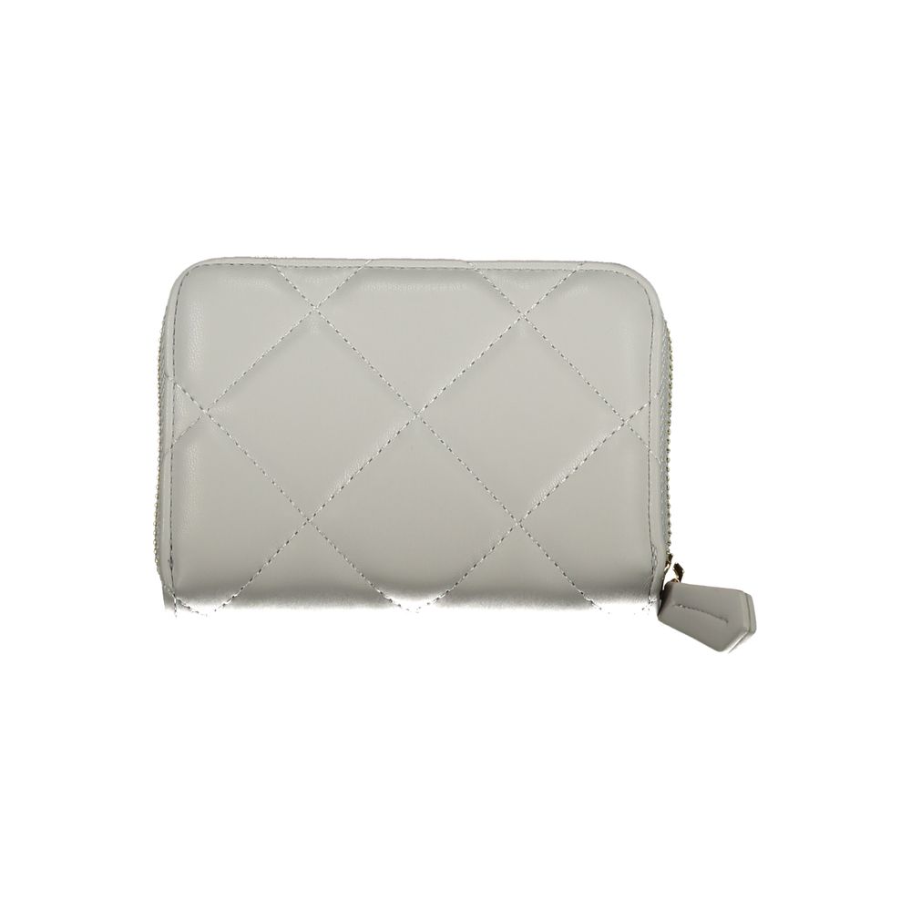 Mario Valentino Grigio Poliuretano Women Wallet - Luxe Nova