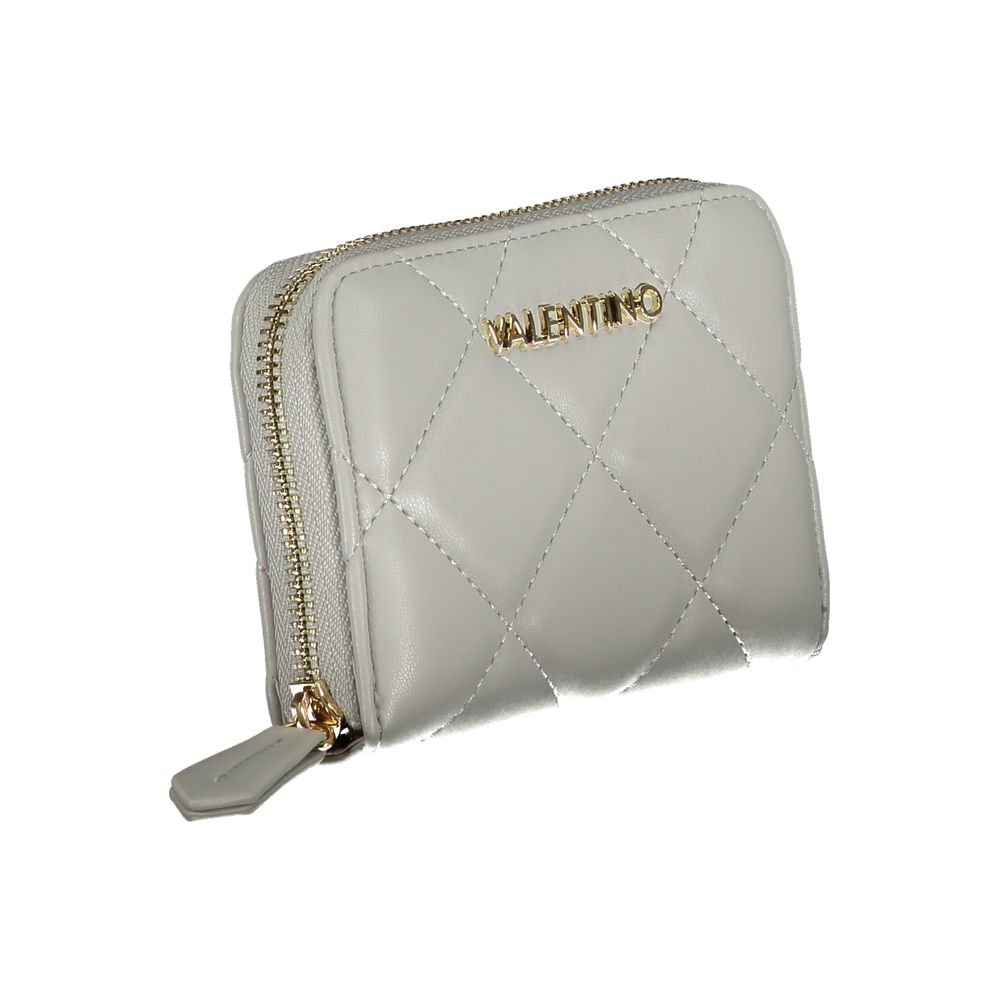 Mario Valentino Grigio Poliuretano Women Wallet - Luxe Nova