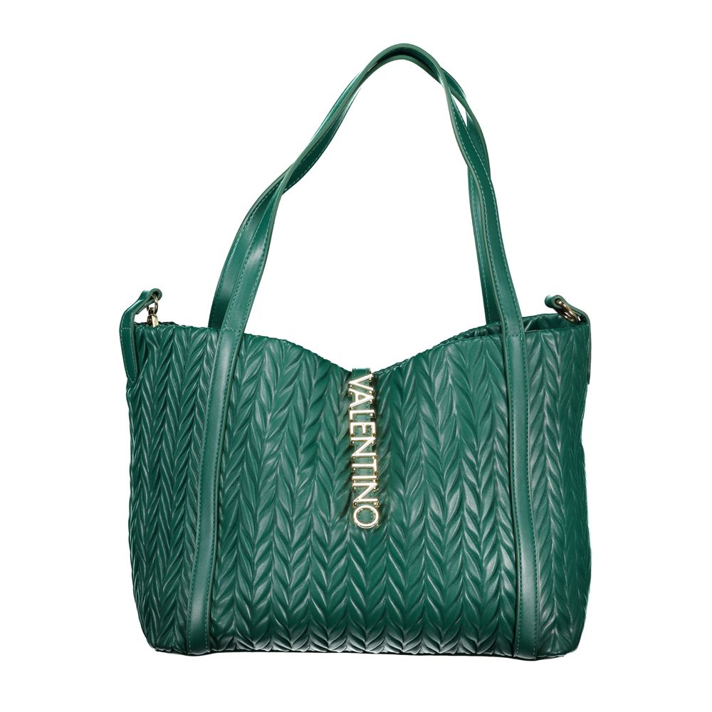 Mario Valentino Verde Polyurethane Women Shoulder Bag - Luxe Nova