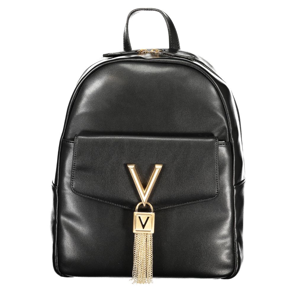 Mario Valentino Nero Poliuretano Women Backpack - Luxe Nova