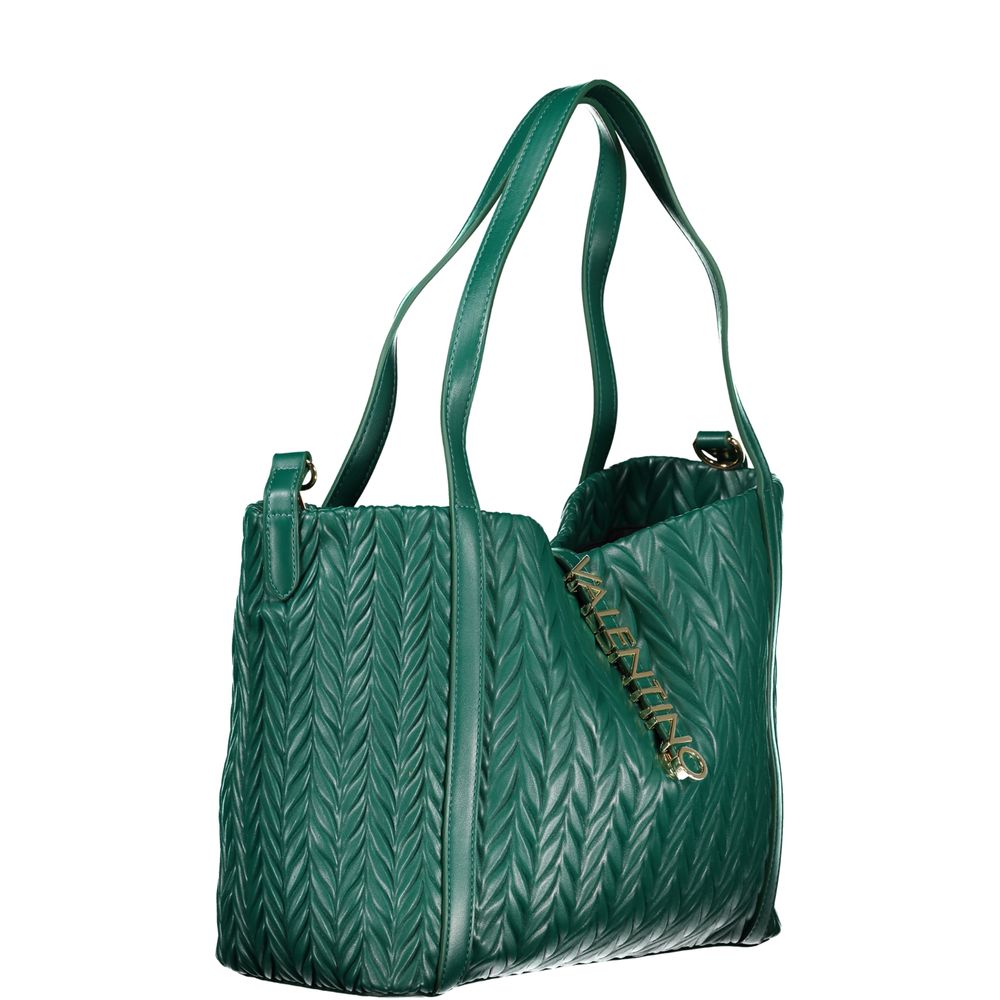 Mario Valentino Verde Polyurethane Women Shoulder Bag - Luxe Nova