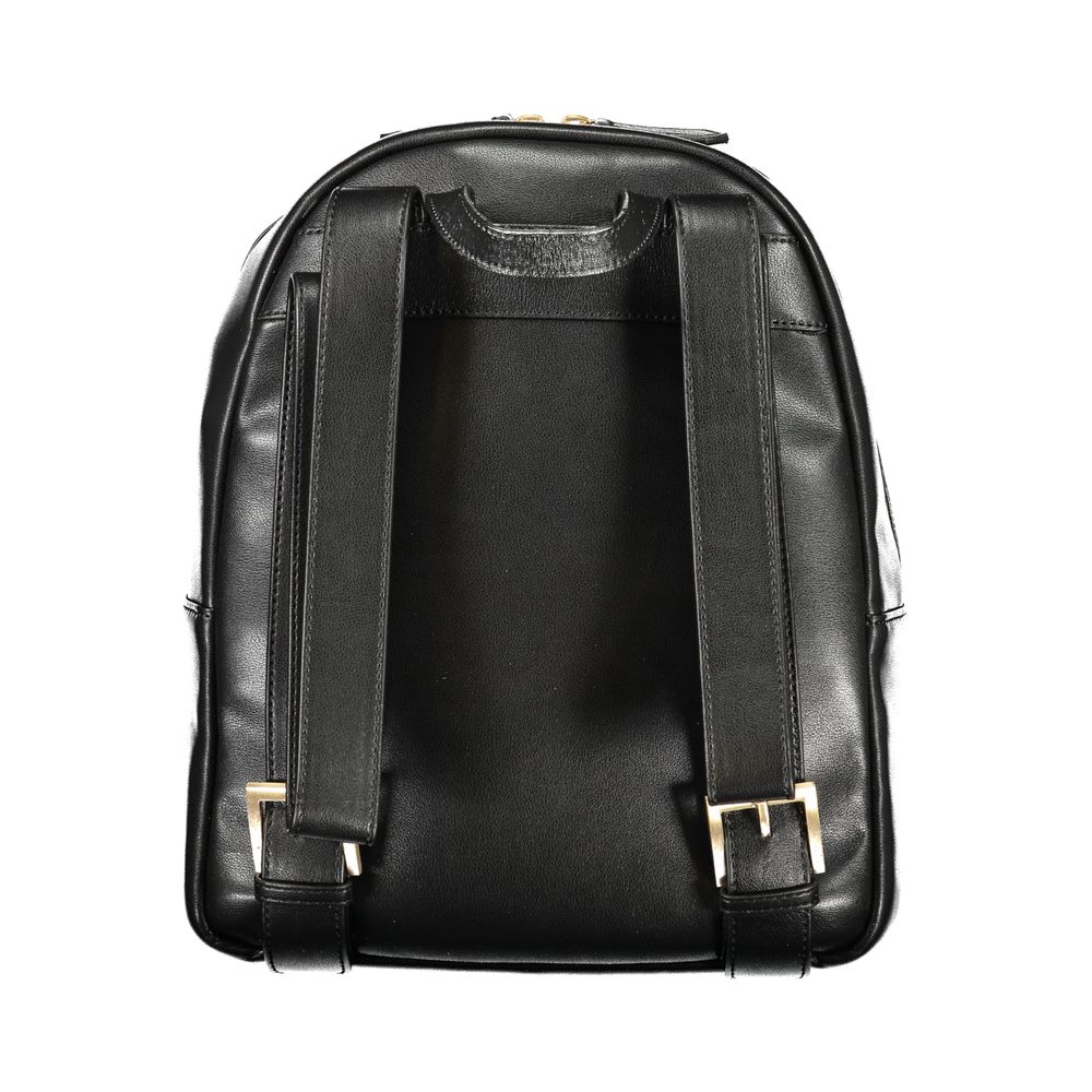 Mario Valentino Nero Poliuretano Women Backpack - Luxe Nova