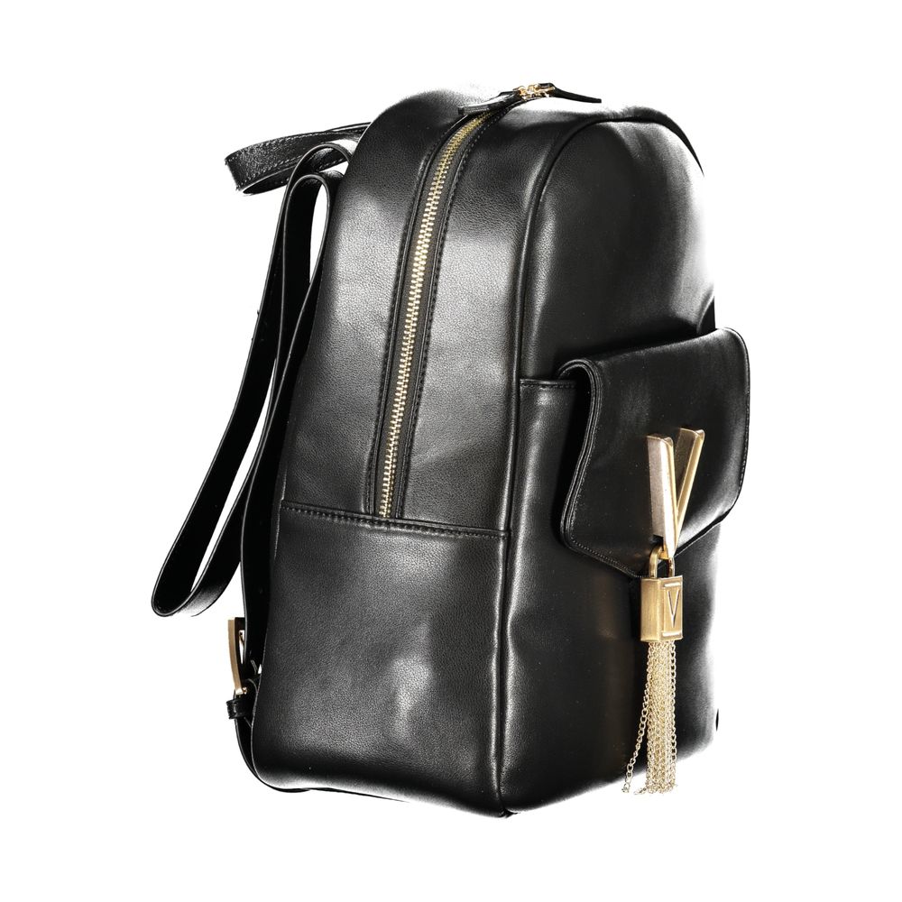 Mario Valentino Nero Poliuretano Women Backpack - Luxe Nova
