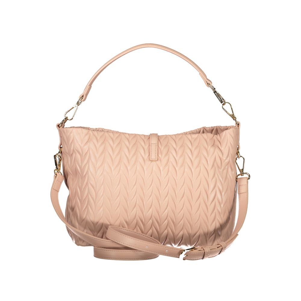 Mario Valentino Rosa Poliuretano Women Shoulder Bag - Luxe Nova