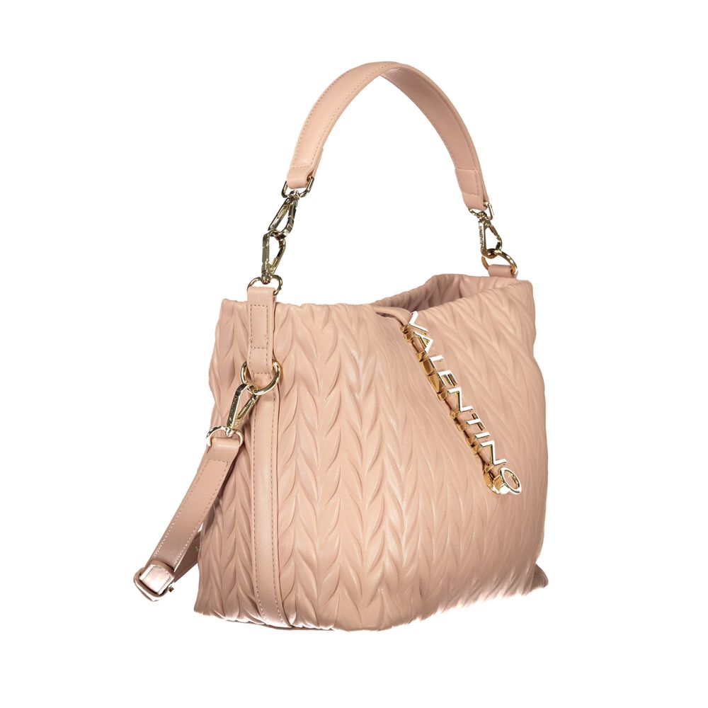 Mario Valentino Rosa Poliuretano Women Shoulder Bag - Luxe Nova