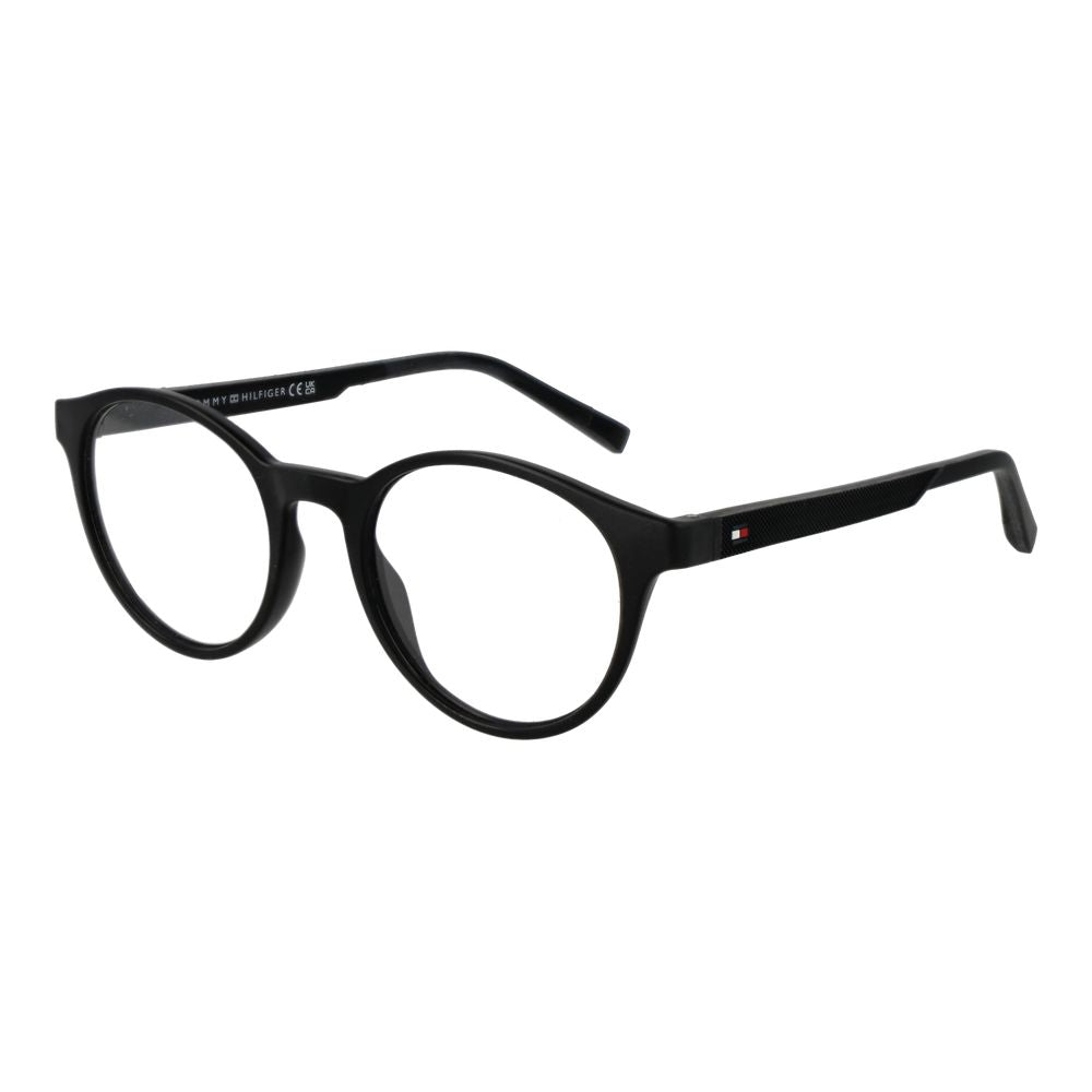 Tommy Hilfiger Black Polyamide Glasses (Frames) - Luxe Nova