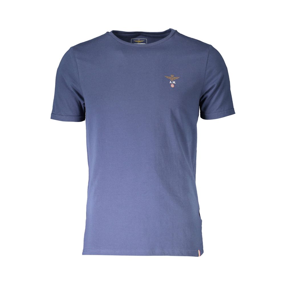 Aeronautica Militare Blu Cotton Men T-Shirt - Luxe Nova