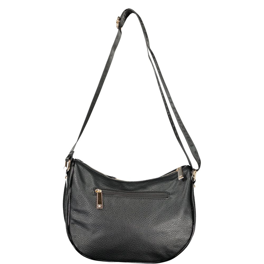 Laura Biagiotti Black PVC Women Handbag - Luxe Nova