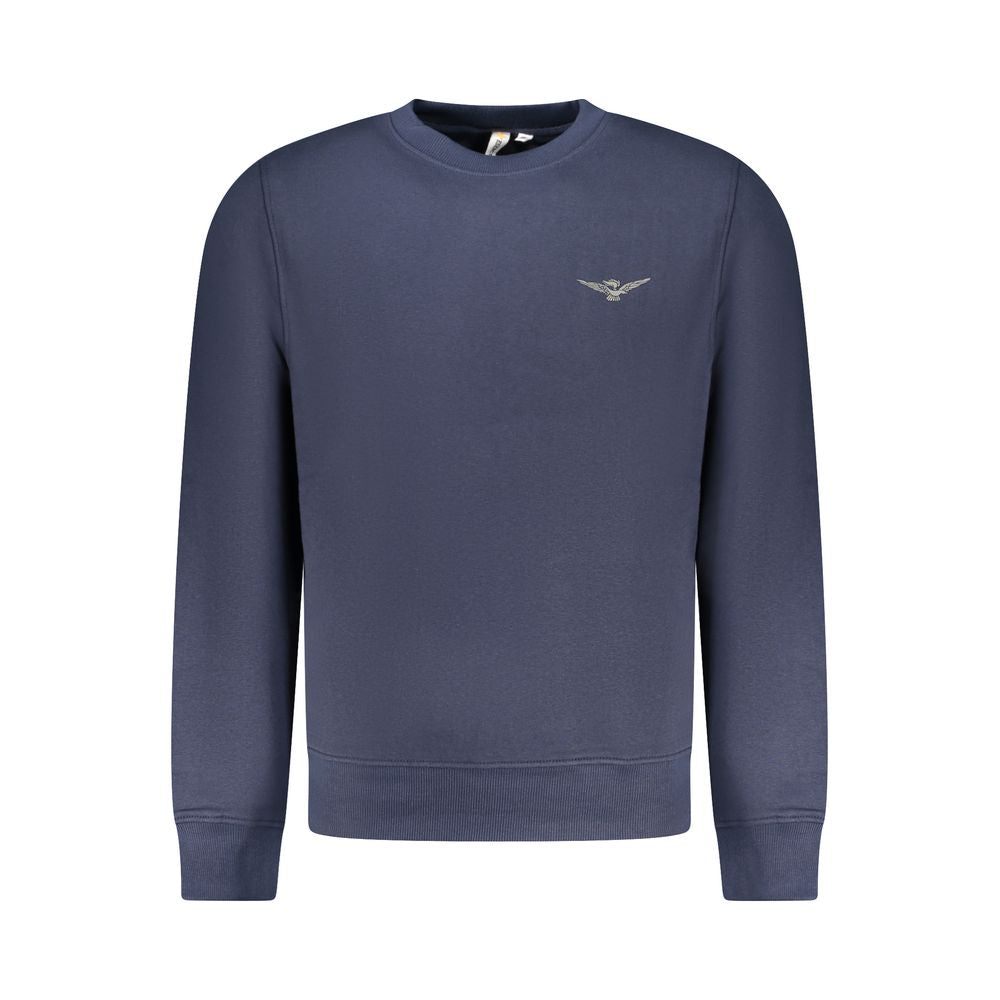 Accademia Militare "Blu Cotton Men Sweatshirt" - Luxe Nova