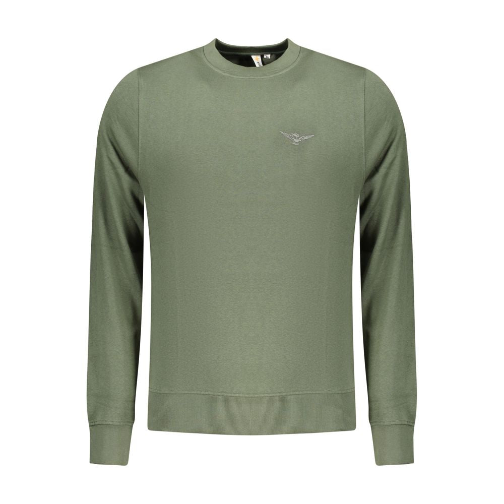 Accademia Militare Verde Cotton Men Sweatshirt - Luxe Nova