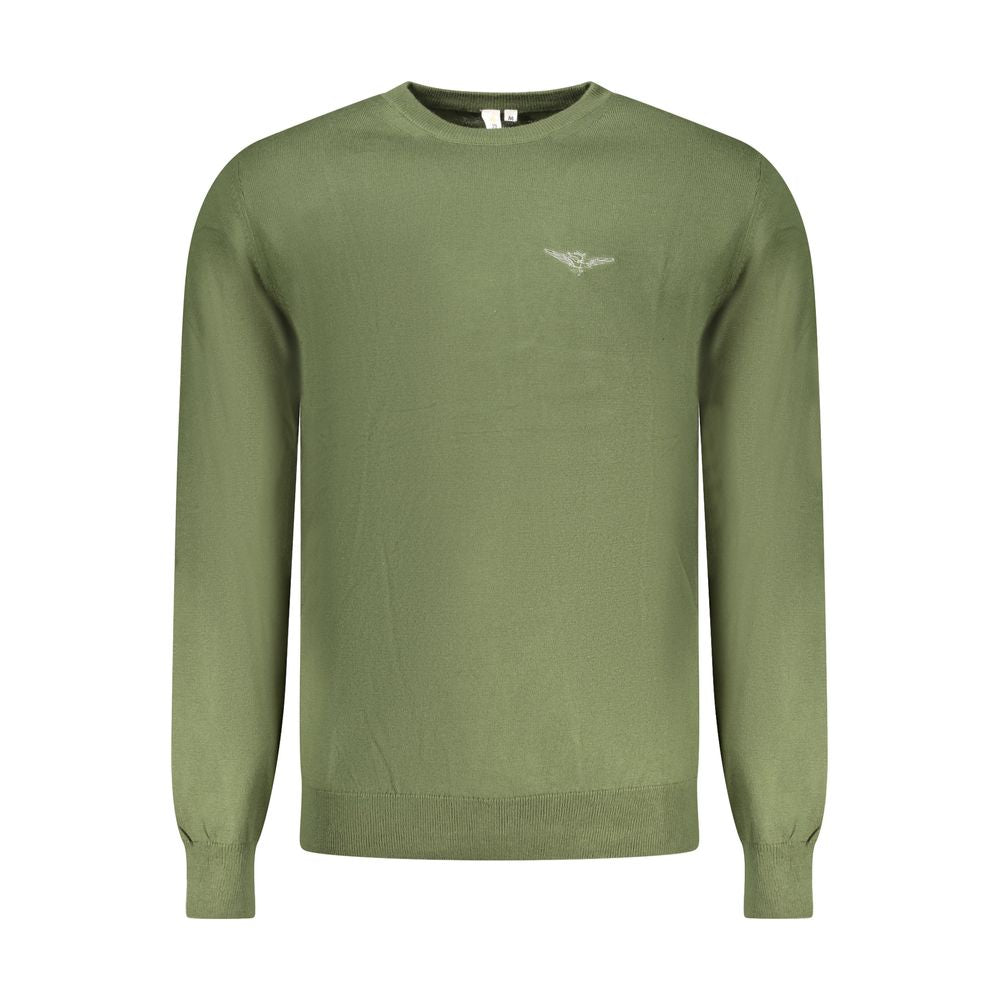 Accademia Militare Verde Cotton Men's Sweater - Luxe Nova