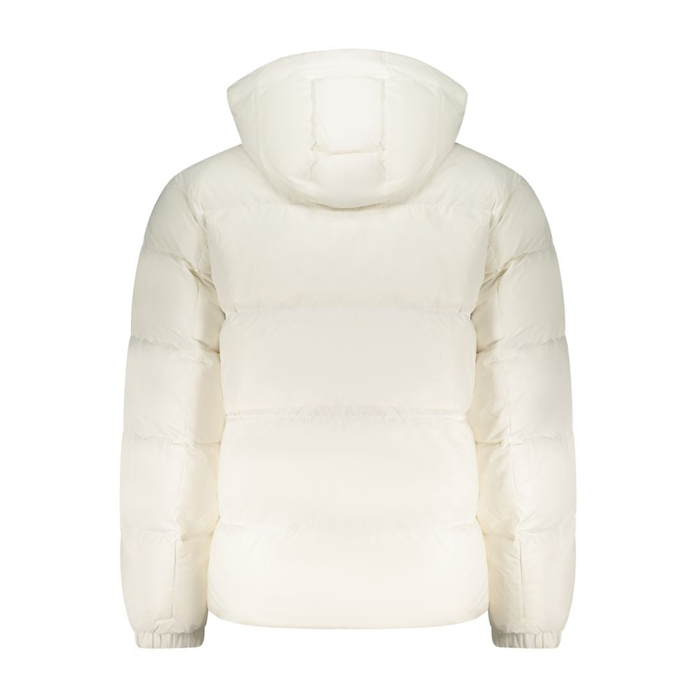 Tommy Hilfiger White Polyester Men's Jacket - Luxe Nova