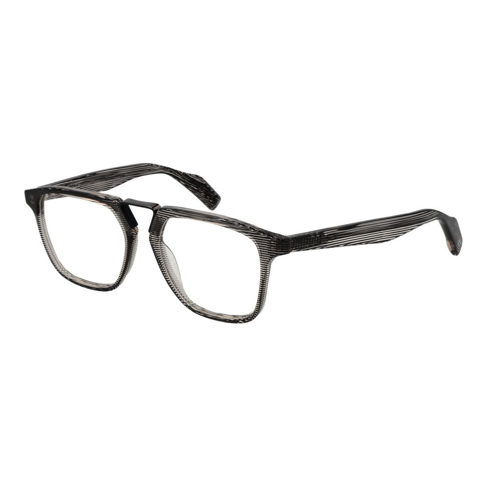 Yohji Yamamoto Black Metal & Plastic Glasses (Frames) - Luxe Nova