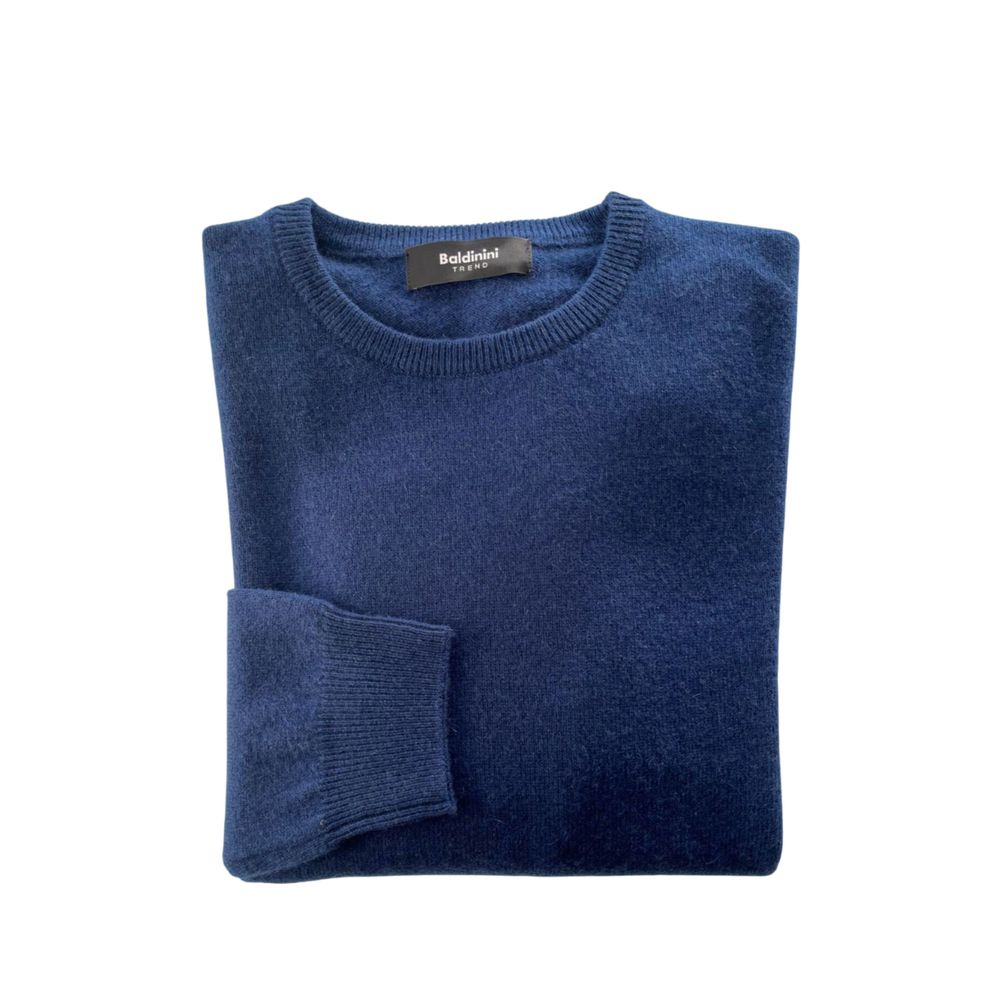 Baldinini Trend Blue Cashmere Men Sweater - Luxe Nova