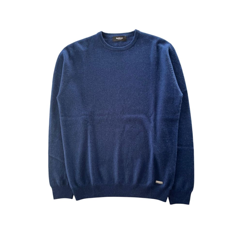 Baldinini Trend Blue Cashmere Men Sweater - Luxe Nova