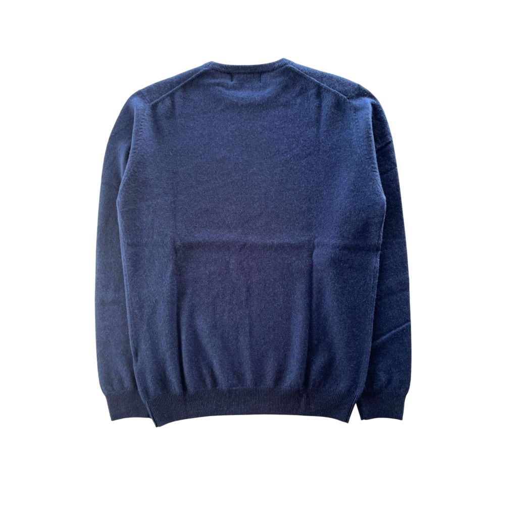 Baldinini Trend Blue Cashmere Men Sweater - Luxe Nova