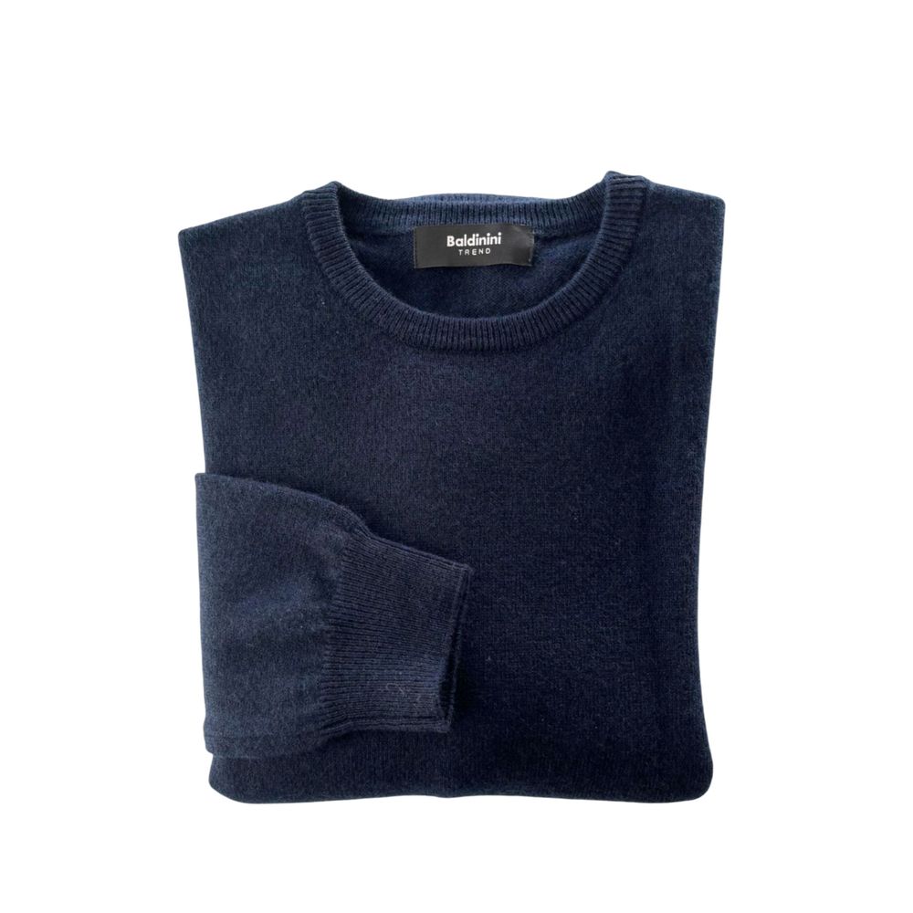 Baldinini Trend Blue Cashmere Men Sweater - Luxe Nova