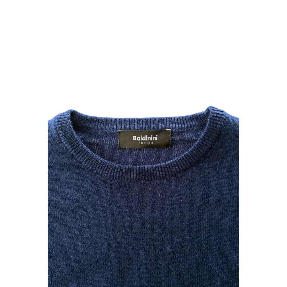 Baldinini Trend Blue Cashmere Men Sweater - Luxe Nova