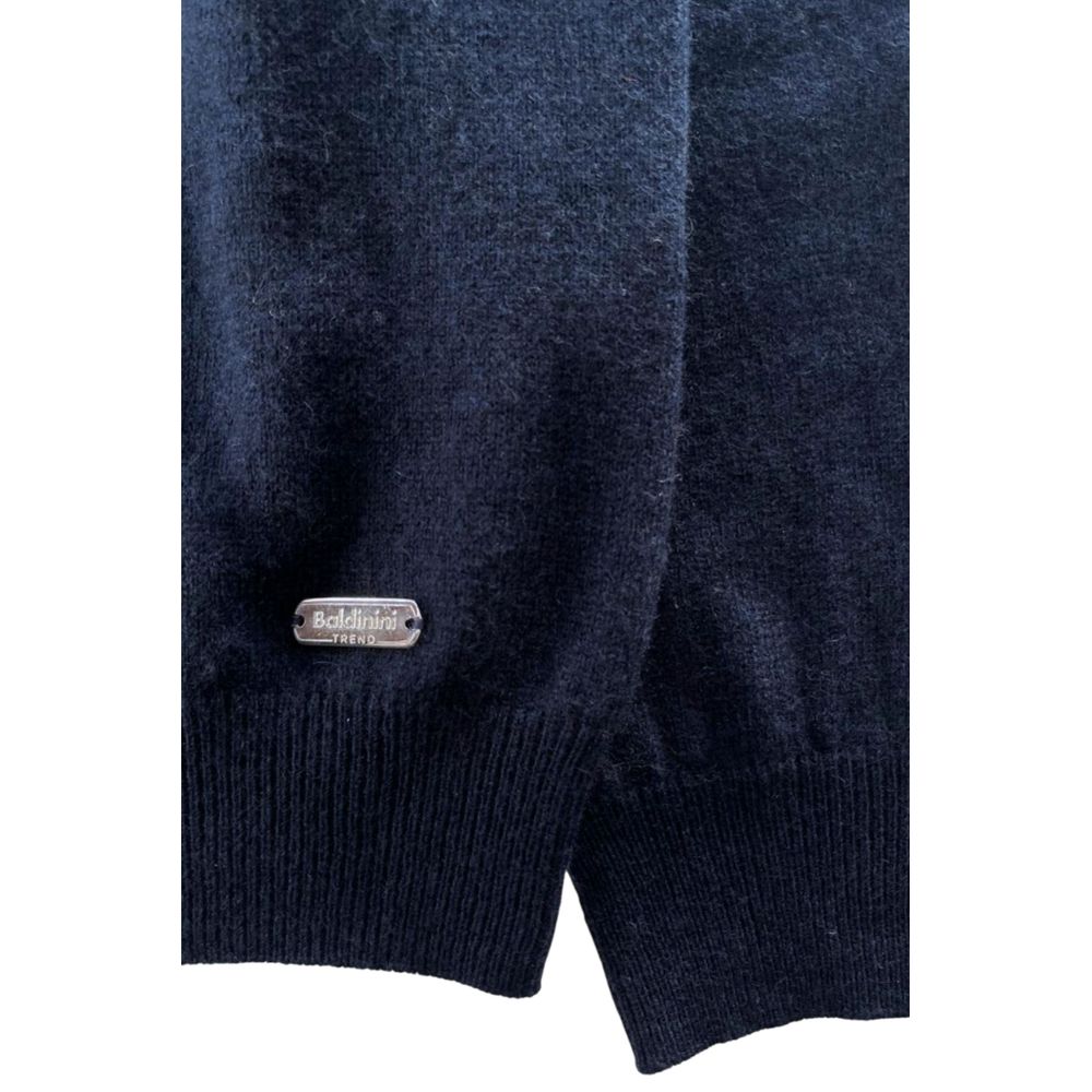 Baldinini Trend Blue Cashmere Men Sweater - Luxe Nova