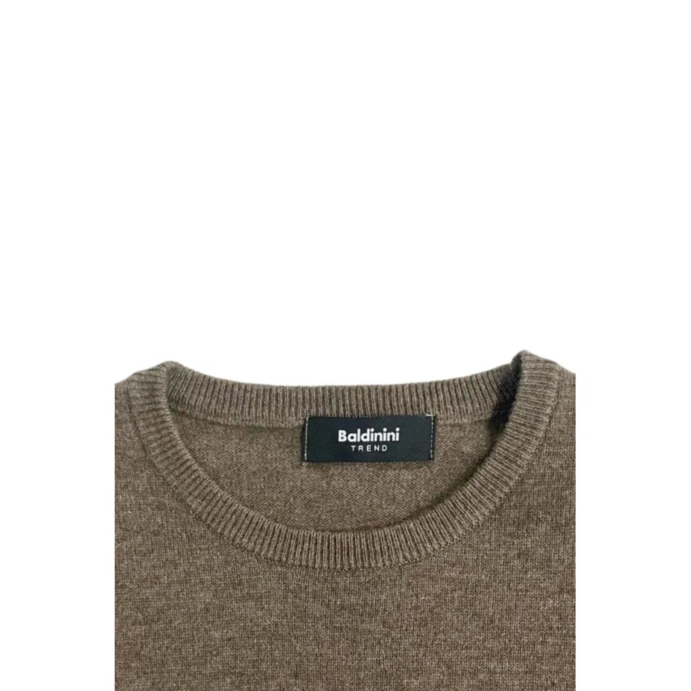 Baldinini Trend Brown Cashmere Men Sweater - Luxe Nova