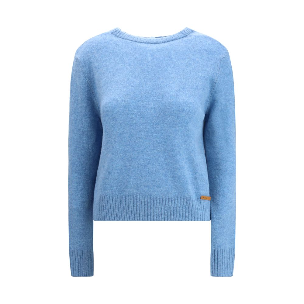 Marni Blue Cashmere Sweatshirt