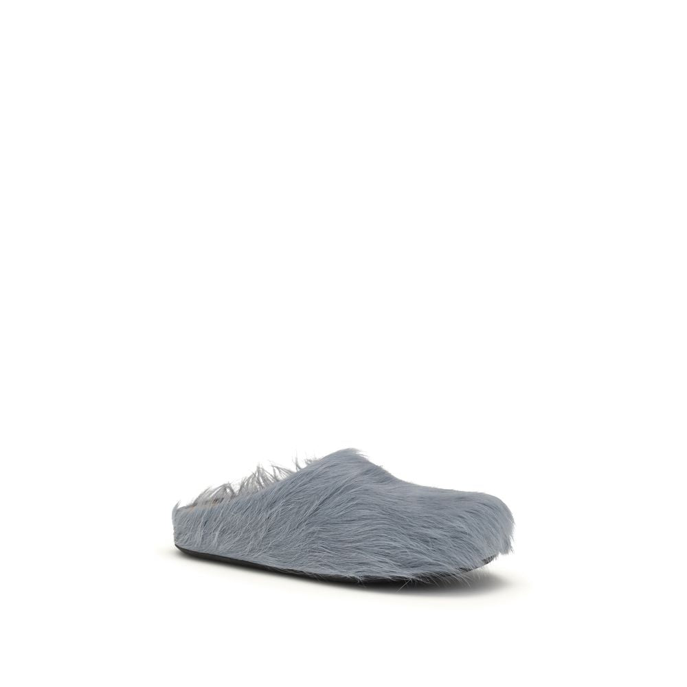 Marni Blue Rubber Mules