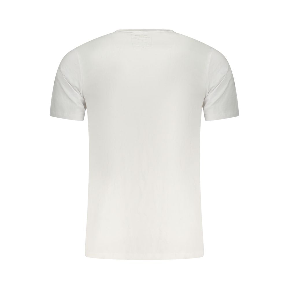 Aeronautica Militare White Cotton Men's Underwear T-Shirt - Luxe Nova