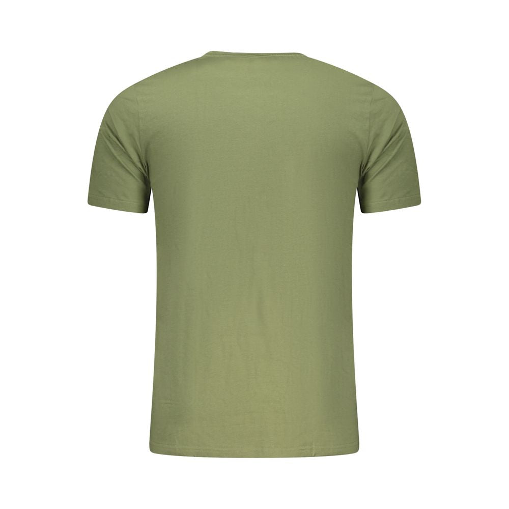 Aeronautica Militare Verde Cotton Men's T-Shirt - Luxe Nova