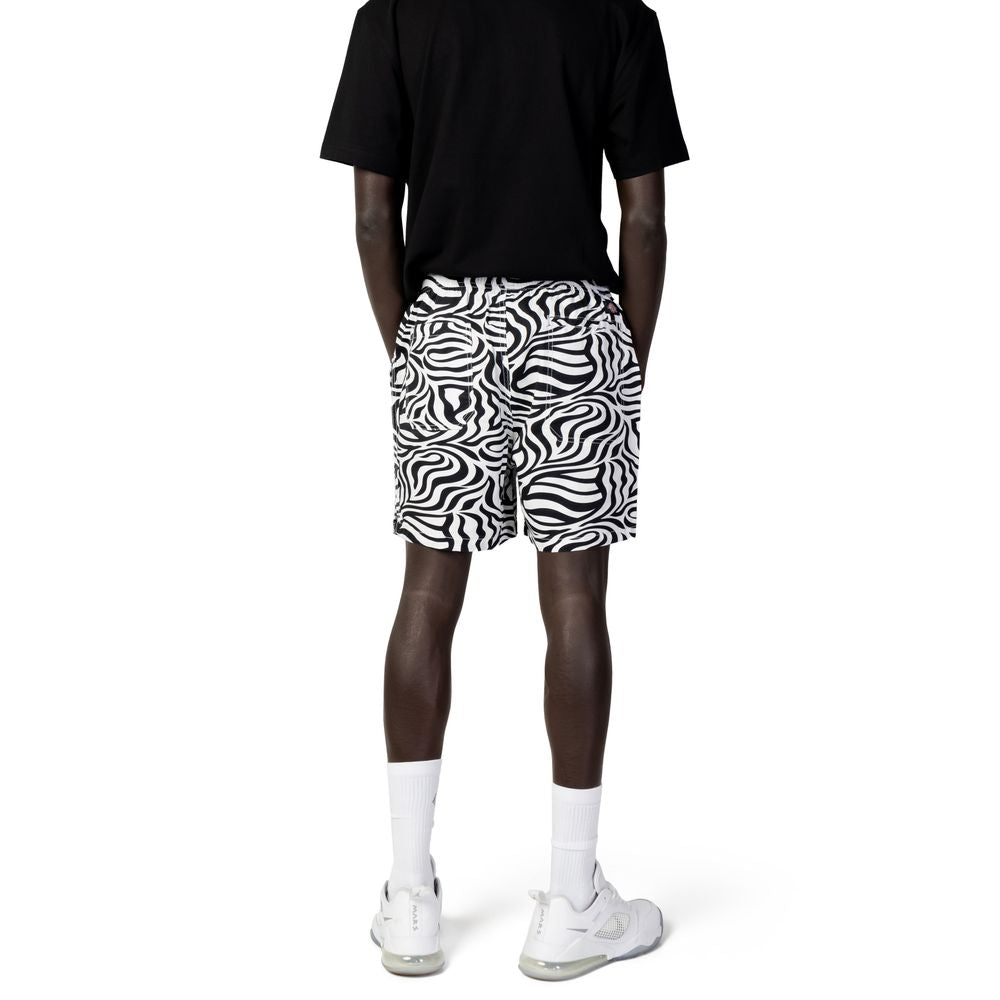 Dickies Black And White Recycled Polyester Bermuda Shorts