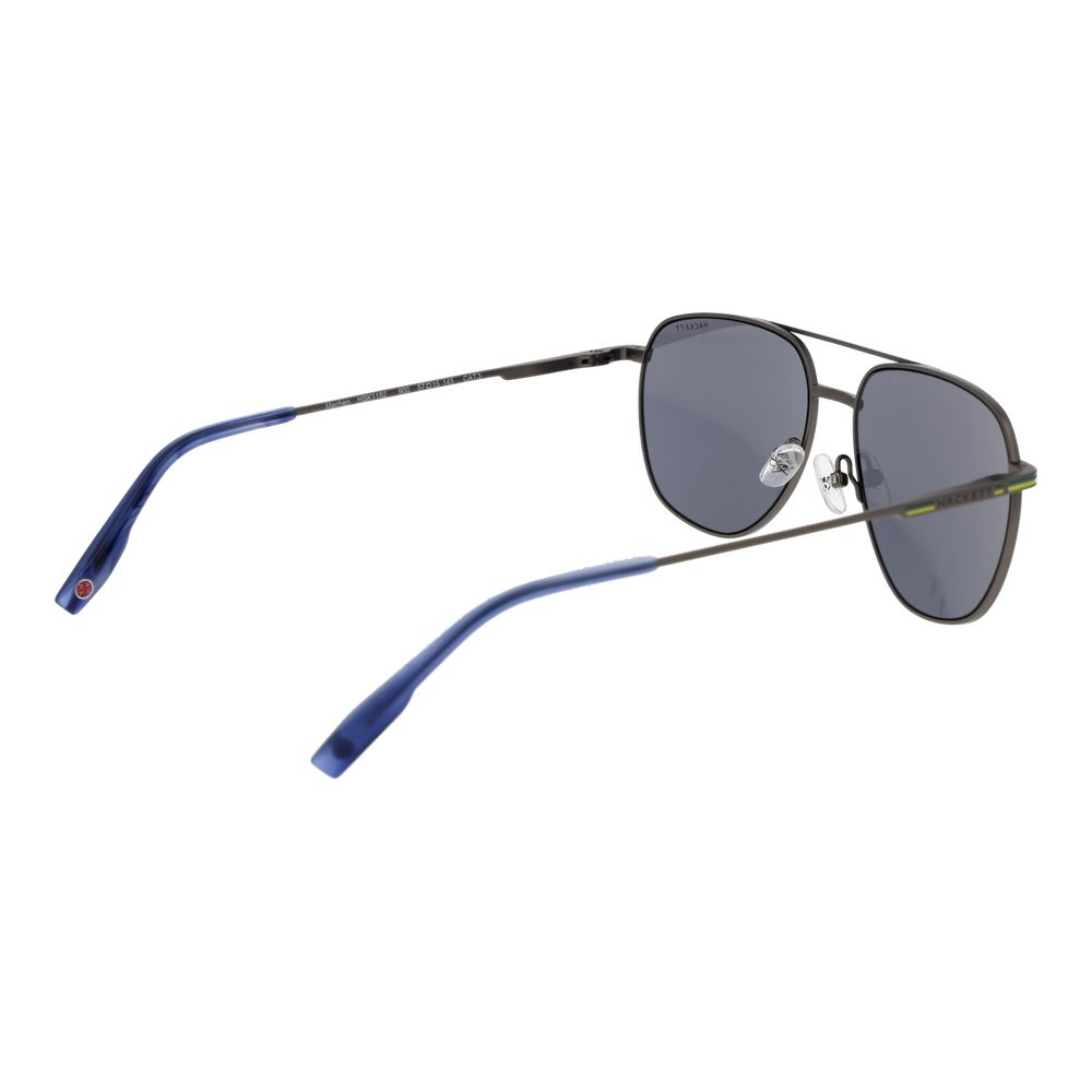Hackett Gray Metal Sunglasses - Luxe Nova