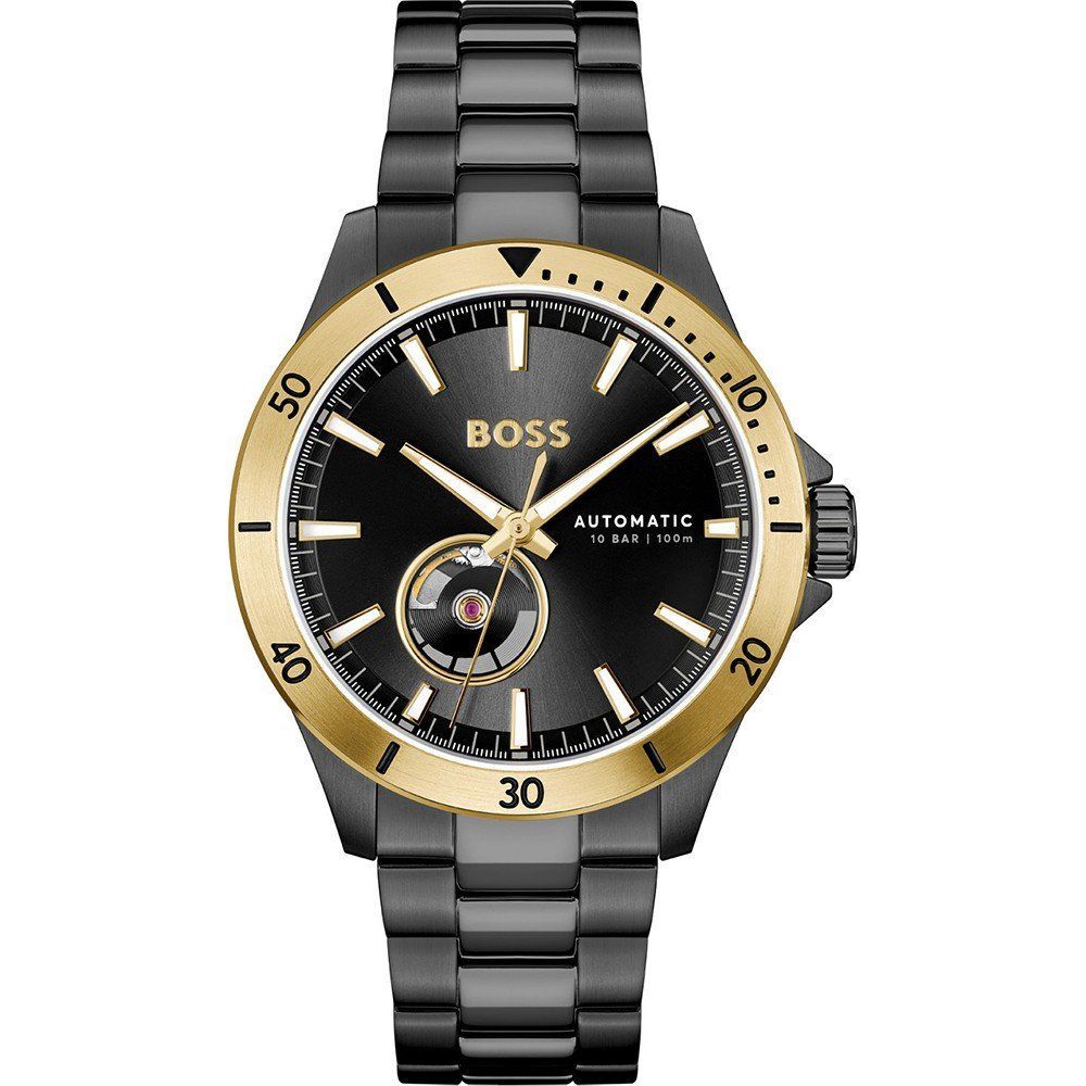 Hugo Boss Black Stainless Steel Dress Watch - Luxe Nova