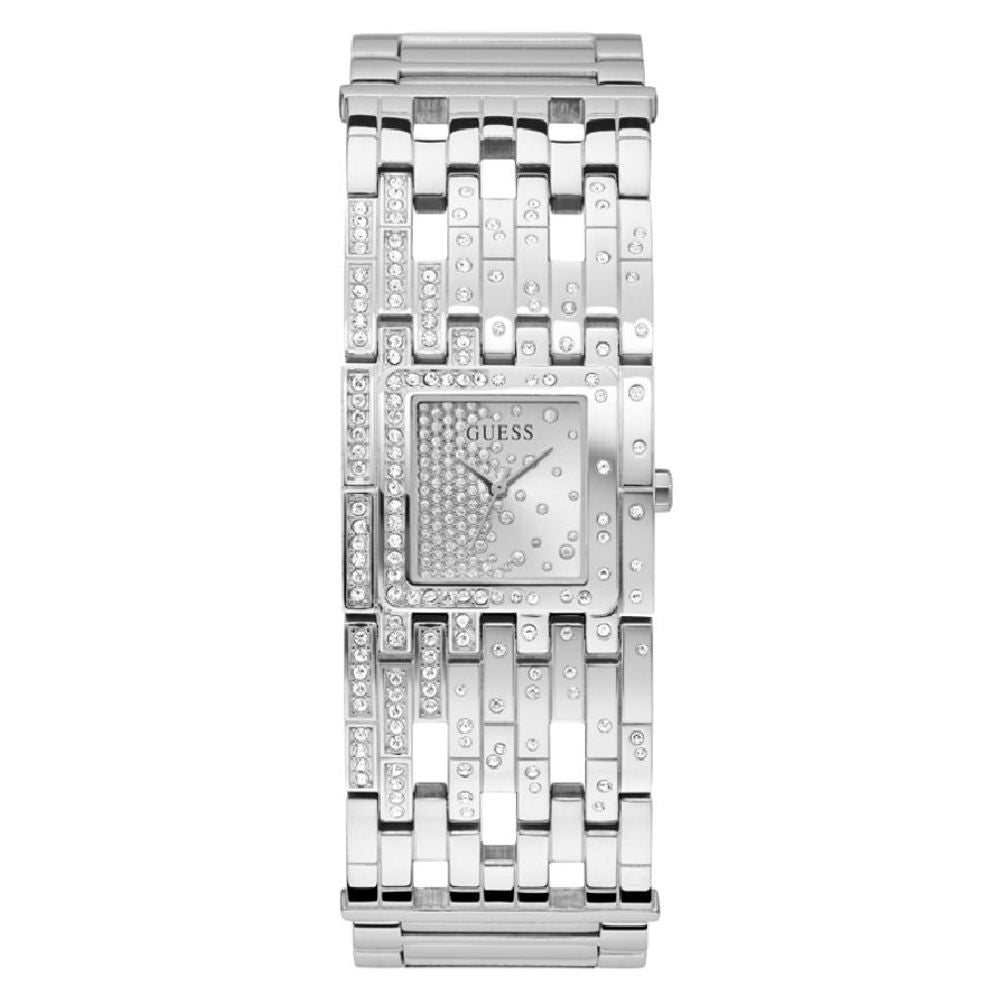 Guess Gray Stainless Steel Dress Watch - Luxe Nova