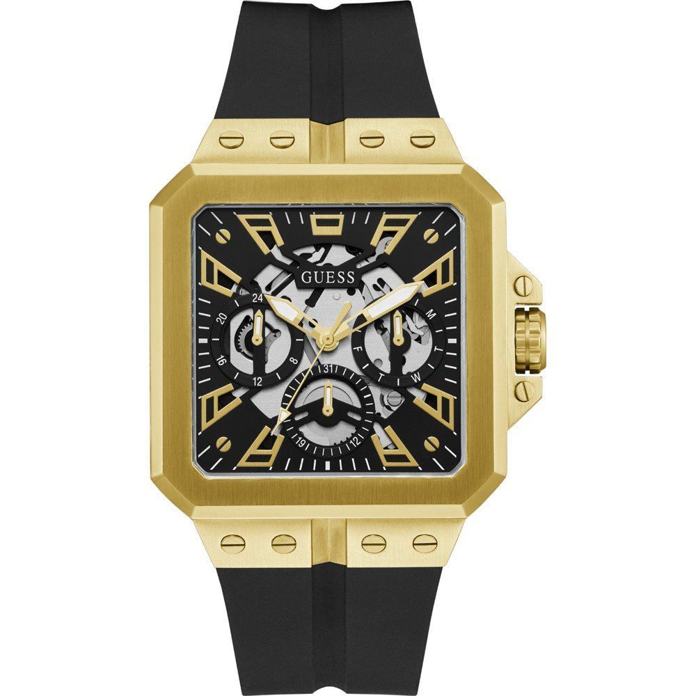 Guess Black Synthetic Dress Watch - Luxe Nova
