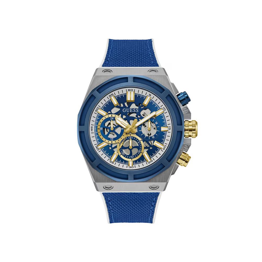 Guess Blue Synthetic Sport Watch - Luxe Nova