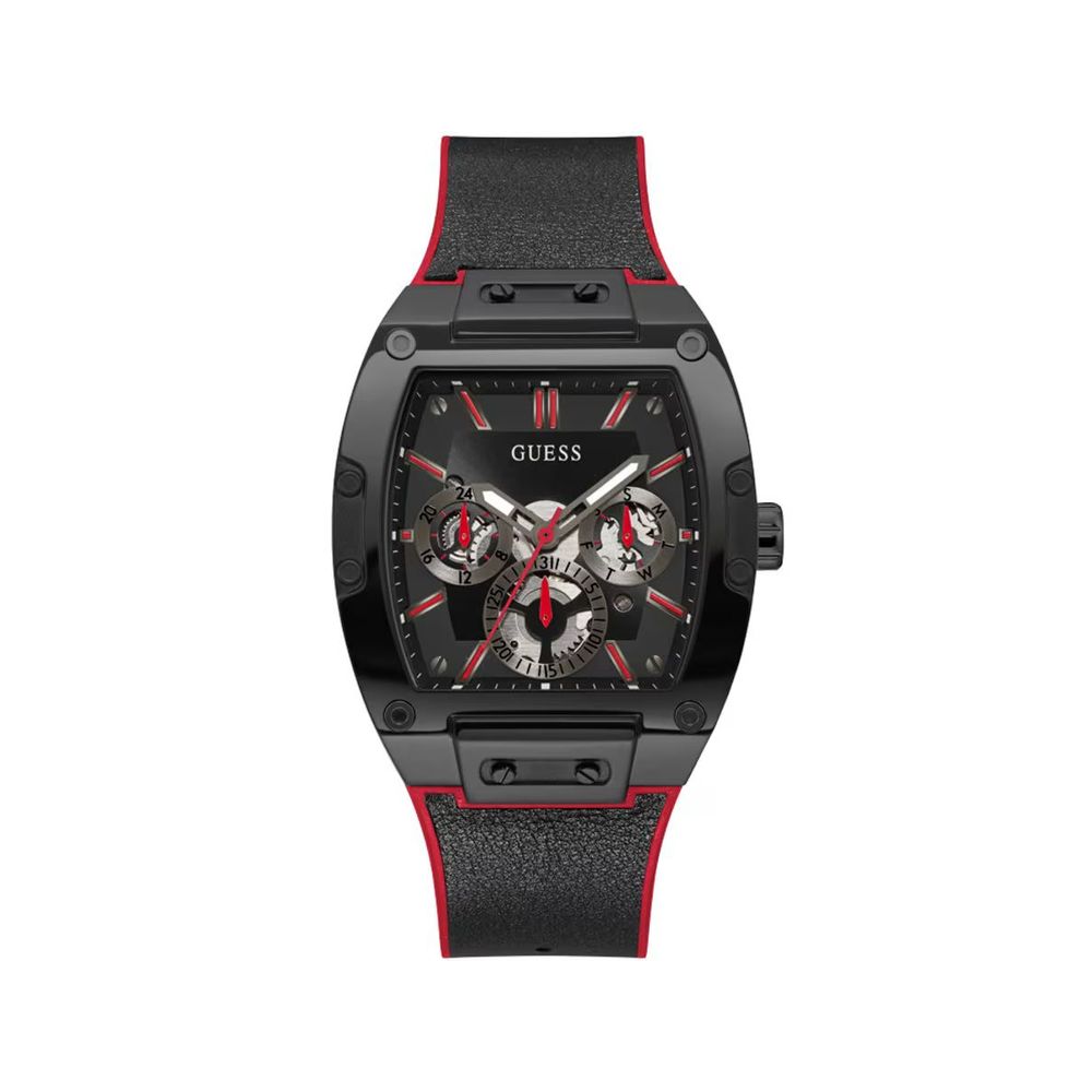 Guess Black Synthetic Sport Watch - Luxe Nova