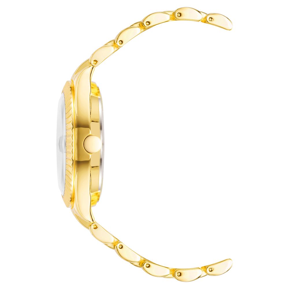 Nine West Gold Metal Dress Watch - Luxe Nova