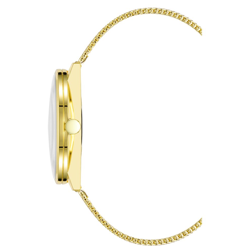 Nine West Gold Stainless Steel Bracelet Watch - Luxe Nova