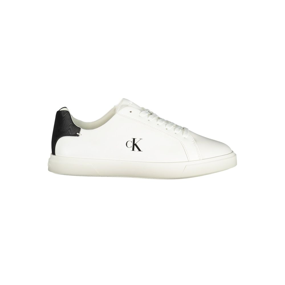 Calvin Klein Bianco Polyurethane Women Sneaker - Luxe Nova