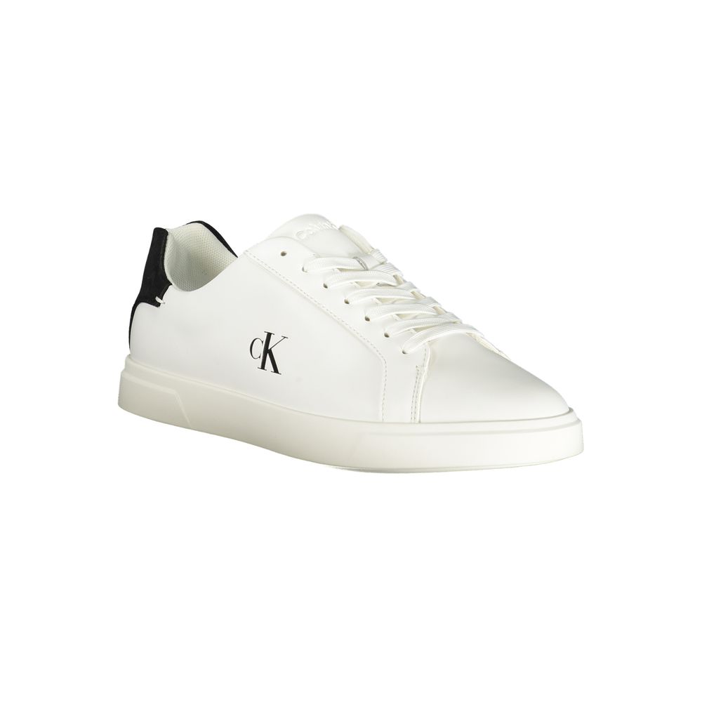 Calvin Klein Bianco Polyurethane Women Sneaker - Luxe Nova