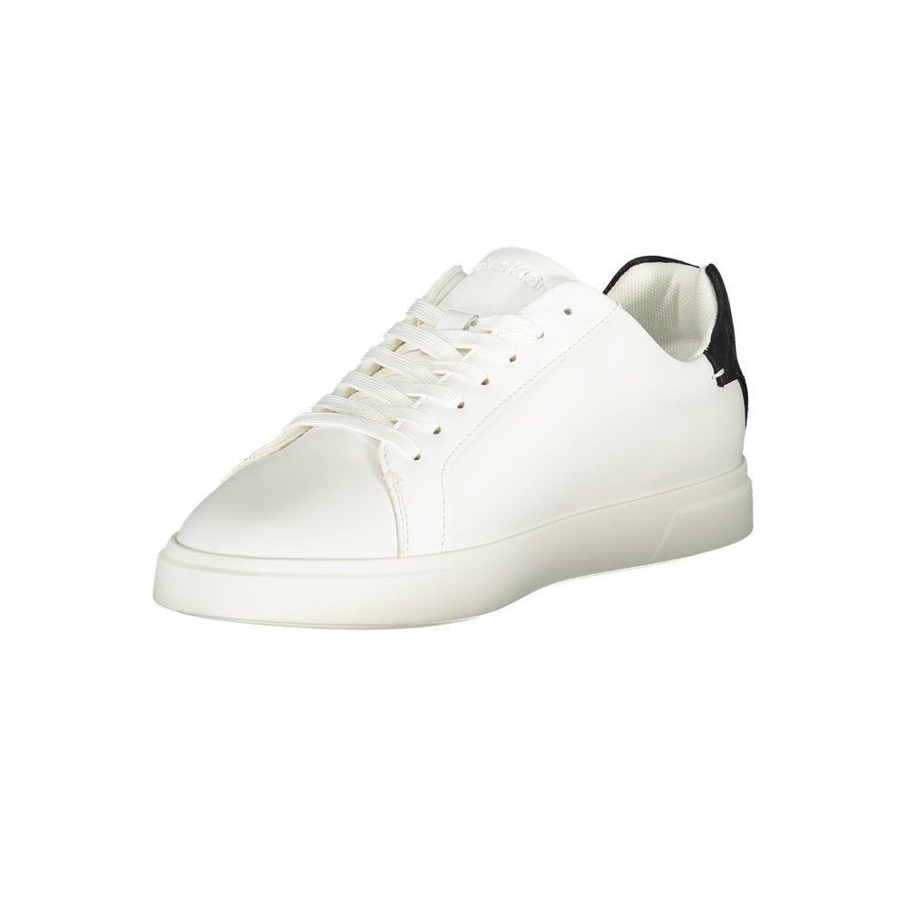 Calvin Klein Bianco Polyurethane Women Sneaker - Luxe Nova