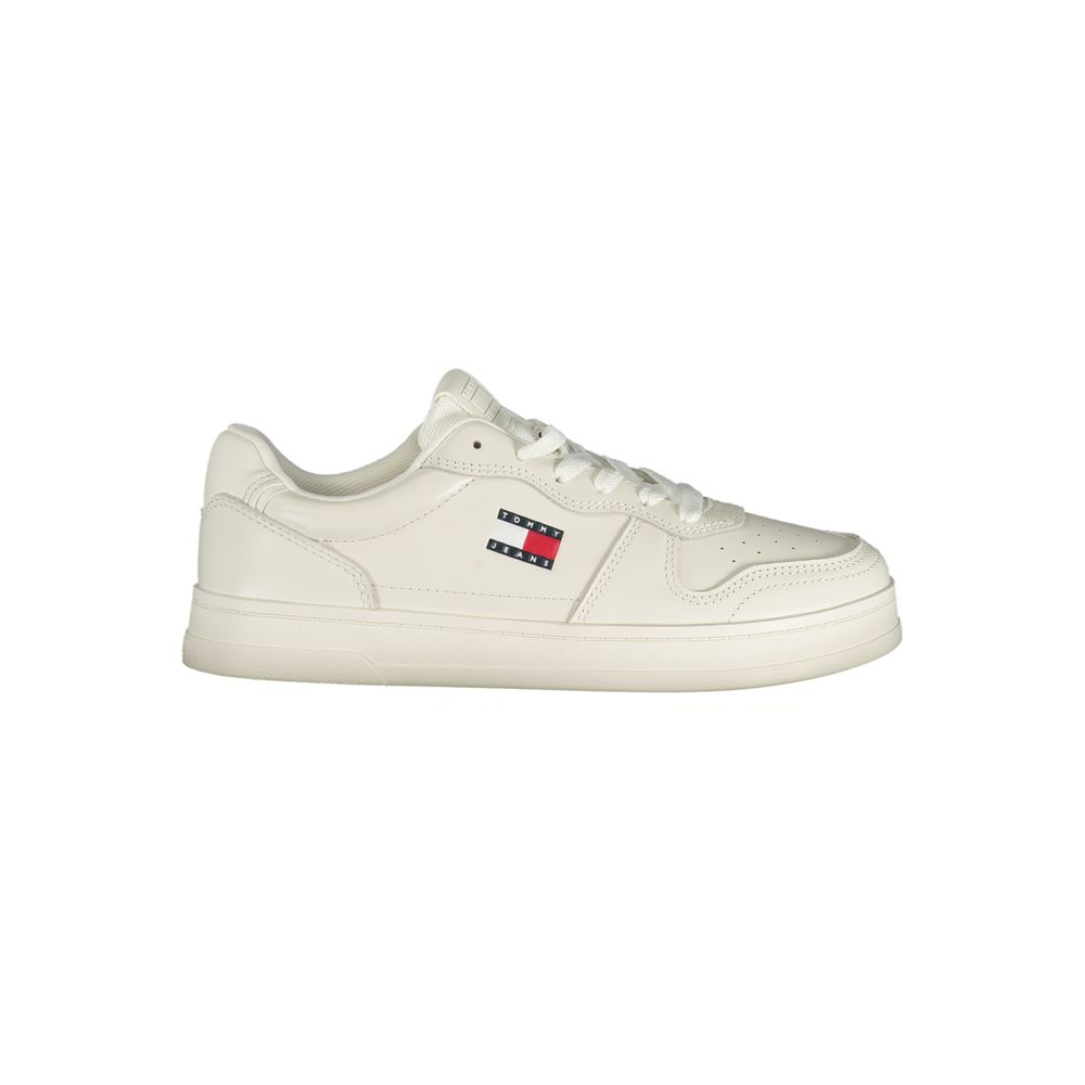 Tommy Hilfiger Bianco Poliuretano Women Sneaker - Luxe Nova