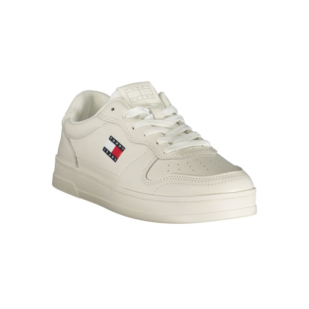 Tommy Hilfiger Bianco Poliuretano Women Sneaker - Luxe Nova
