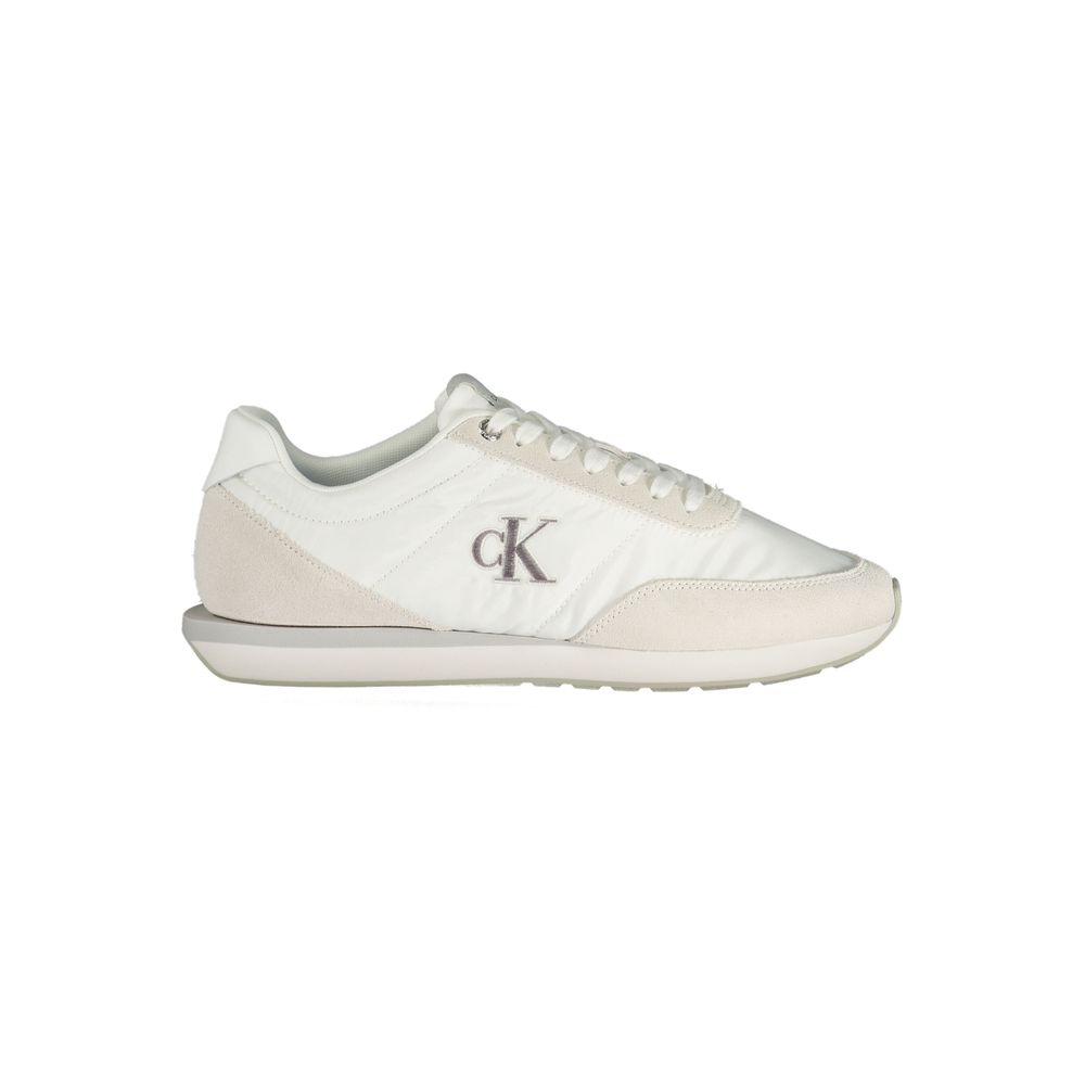 Calvin Klein White Recycled Polyester Men Sneaker - Luxe Nova