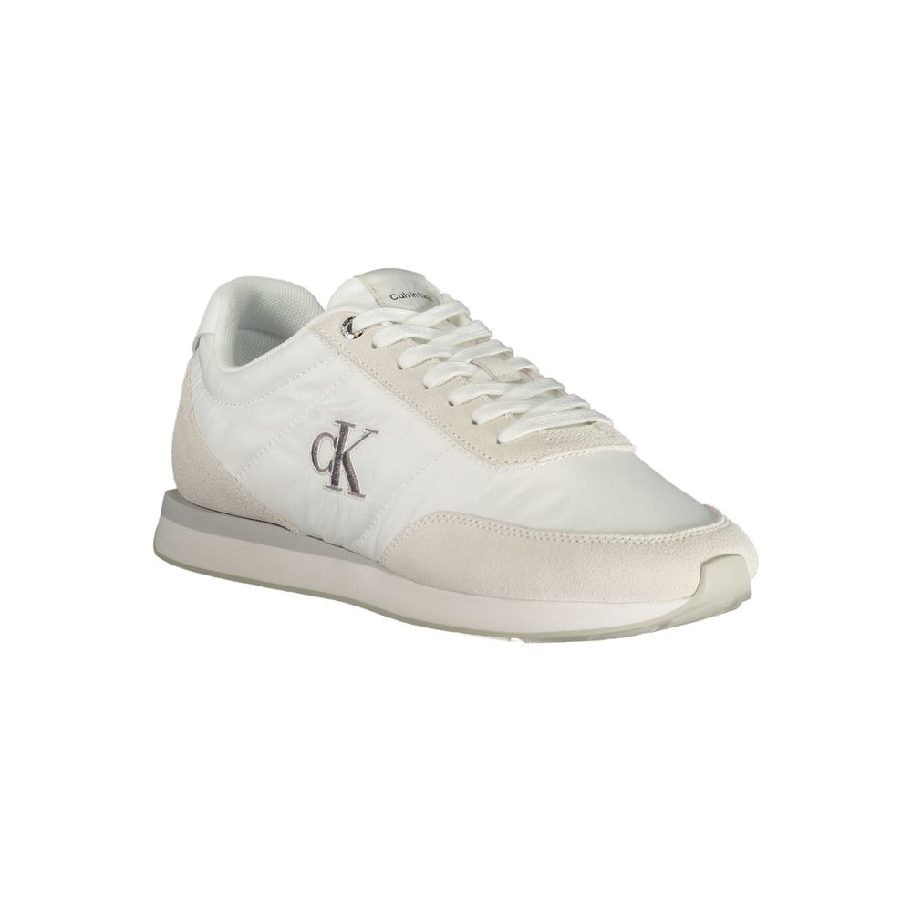 Calvin Klein White Recycled Polyester Men Sneaker - Luxe Nova