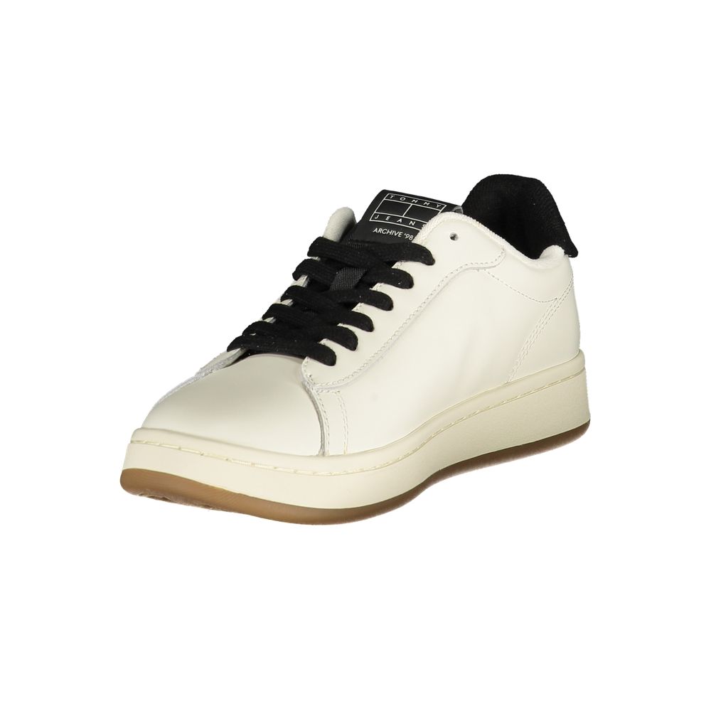 Tommy Hilfiger Bianco Poliuretano Donna Sneaker - Luxe Nova